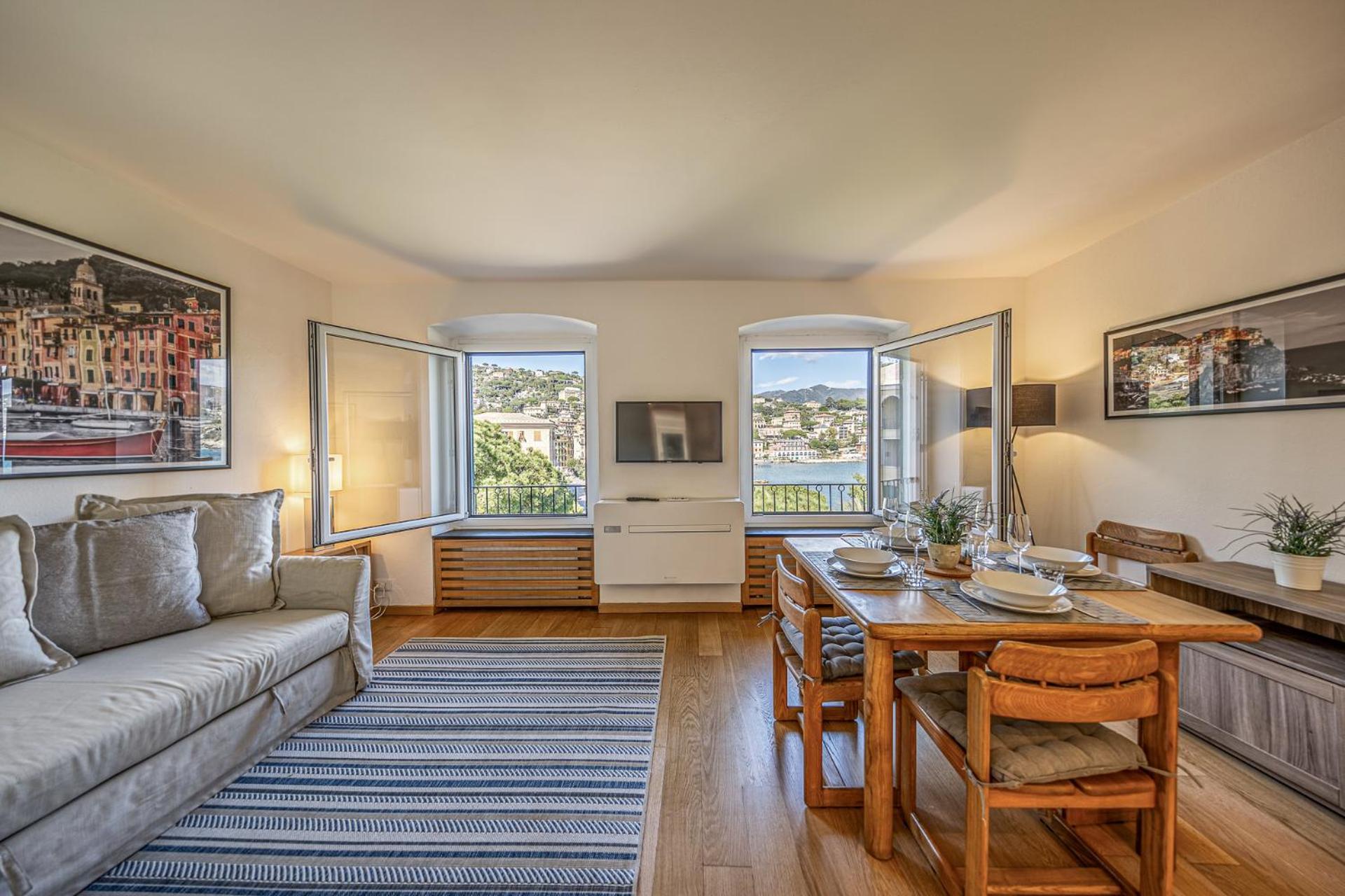 Cozy Apartment - Relax E Vista Mare Da Sogno Santa Margherita Ligure Kültér fotó
